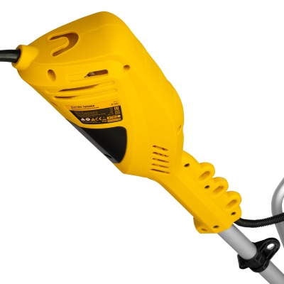 Триммер электрический TE-1400, 1400 Вт, 420 мм, катушка + диск, разборная штанга Denzel купить в Москве с доставкой по всей России | ProtosMarket.ru