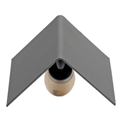 Кельма угловая, 80 х 60 х 60 мм, стальная, для внутренних углов, буковая ручка Сибртех купить в Москве с доставкой по всей России | ProtosMarket.ru