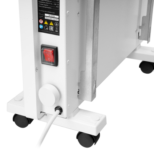 Конвектор электрический КМ-1000.1, 230 В, 1000 Вт, X-образный нагреватель, колеса, термостат MTX купить в Москве с доставкой по всей России | ProtosMarket.ru