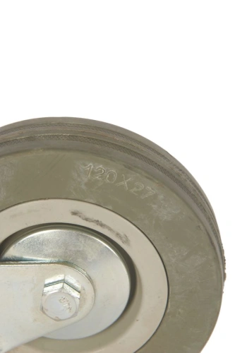 Колесо аппаратное поворотное SChgb 55 120 мм под болт с тормозом (F) по ценам производителя в Москве с доставкой по всей России