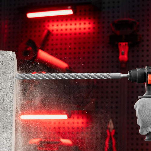 Бур по бетону, 20 x 400 мм, SDS PLUS c крестовой пластиной MATRIX купить в Москве с доставкой по всей России | ProtosMarket.ru