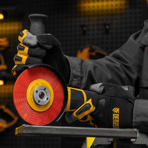 Щетка для УШМ, 125 мм, Плоская, нейлоновая щетина, посадка 22,2 мм Denzel купить в Москве с доставкой по всей России | ProtosMarket.ru