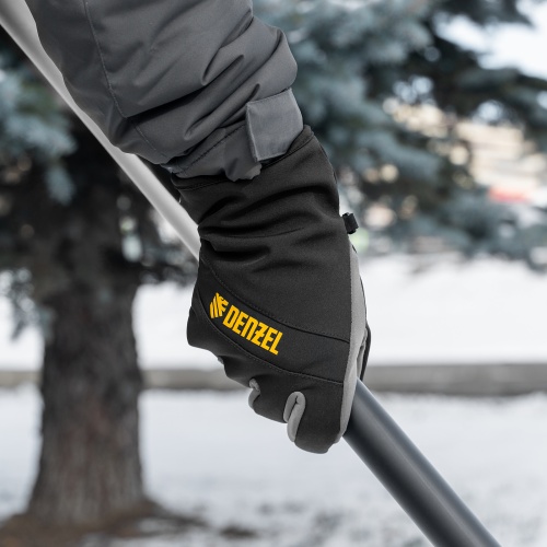 Перчатки универсальные, двойные, работа с сенсорным экраном, размер 8 Denzel купить в Москве с доставкой по всей России | ProtosMarket.ru