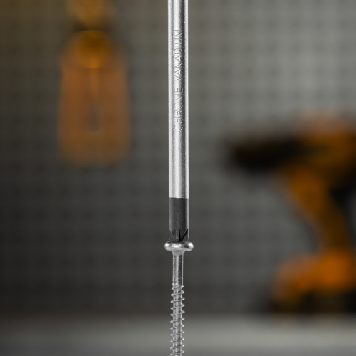 Отвертка PZ2x100 мм, CrV, трехкомпонентная рукоятка Denzel купить в Москве с доставкой по всей России | ProtosMarket.ru