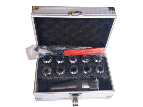 ER25 MT2 с набором цанг 3-16 мм (10 шт.) купить в Москве с доставкой по всей России | ProtosMarket.ru
