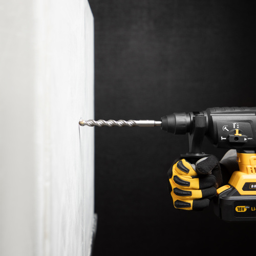 Бур по бетону, двойная спираль, три пылеотводящие кромки, 16 x 210 мм DENZEL купить в Москве с доставкой по всей России | ProtosMarket.ru