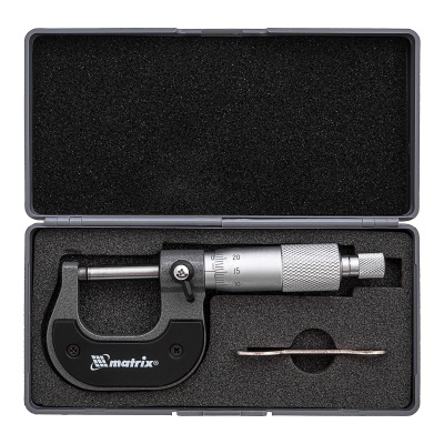 Микрометр механический,0-25 мм Matrix купить в Москве с доставкой по всей России | ProtosMarket.ru