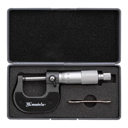 Микрометр механический,0-25 мм Matrix купить в Москве с доставкой по всей России | ProtosMarket.ru