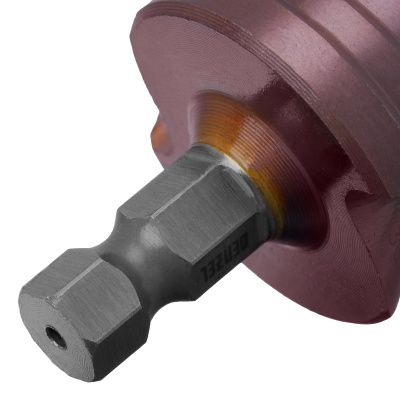 Сверло ступенчатое, 9-12-15-18-21-24-27-30-33-36 мм, Р6М5К5, 6-гр. хвостовик Denzel купить в Москве с доставкой по всей России | ProtosMarket.ru