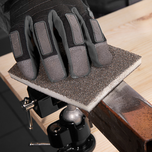 Губка для шлифования, 125 х 100 х 10 мм, мягкая, 3 шт, P 60/80, P 60/100, P 80/120 Matrix купить в Москве с доставкой по всей России | ProtosMarket.ru