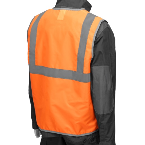 Жилет сигнальный, оранжевый, размер XL Сибртех купить в Москве с доставкой по всей России | ProtosMarket.ru