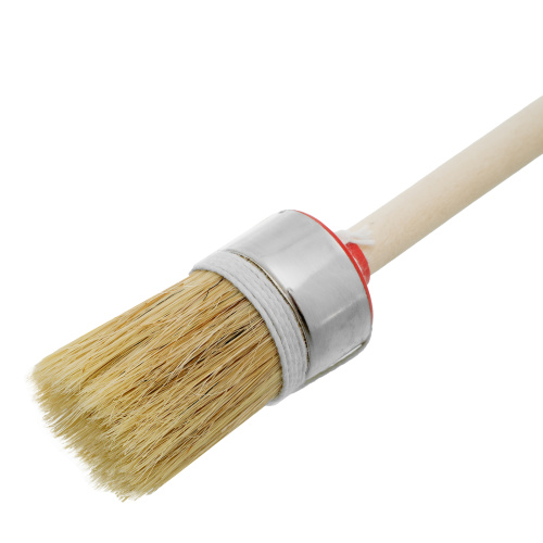 Кисть круглая, Профи №6 (30 мм) натуральная щетина, деревянная ручка MTX купить в Москве с доставкой по всей России | ProtosMarket.ru