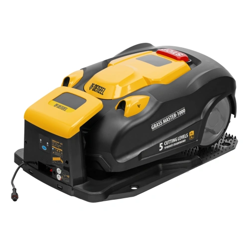 Робот-газонокосилка Grass Master 1000  1000м², 3Ач, 28V, LCD дисплей, Wi-Fi Denzel купить в Москве с доставкой по всей России | ProtosMarket.ru