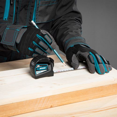 Рулетка "Doppelhaken",5 м x 19 мм,двухсторонний зацеп,Нейлон,двусторонняя шкала,автоматическая фиксация Gross купить в Москве с доставкой по всей России | ProtosMarket.ru