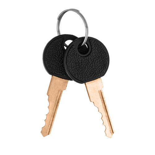 Замок тросовый универсальный с держателем, 12 х 1200 мм Matrix купить в Москве с доставкой по всей России | ProtosMarket.ru