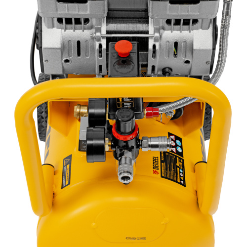 Компрессор безмасляный, малошумный DLS 1500/50, 1500 ВТ, 2x750, 50 л, 260 л/мин Denzel купить в Москве с доставкой по всей России | ProtosMarket.ru