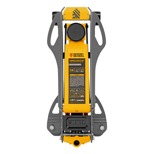 Домкрат гидравлический подкатной, 3,8 т, 110-580 мм, быстрый подъем, низкий подхват, проф. Denzel по ценам производителя в Москве с доставкой по всей России