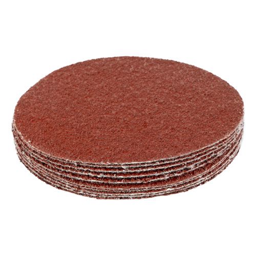 Круг абразивный на ворсовой подложке под "липучку", P 24, 125 мм, 10 шт Matrix купить в Москве с доставкой по всей России | ProtosMarket.ru