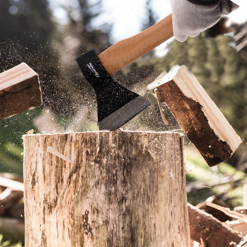 Топор, 800 г, в сборе, кованый, деревянное топорище Sparta купить в Москве с доставкой по всей России | ProtosMarket.ru