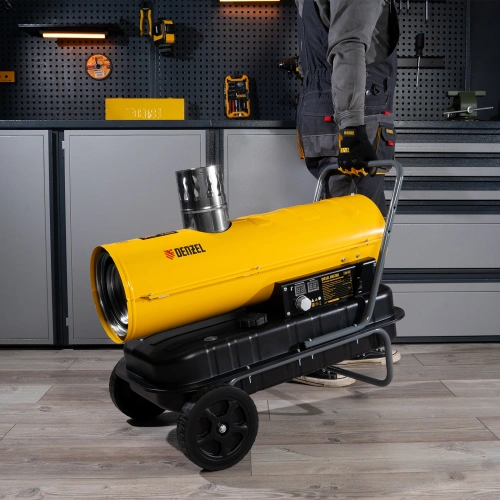 Дизельная тепловая пушка NHG-20i, 20 кВт, 600 м3/ч, непрямой нагрев, цифровой термостат Denzel купить в Москве с доставкой по всей России | ProtosMarket.ru