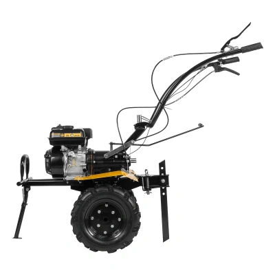 Мотоблок DPT-270X, 7 л.с., диск.сцеп, шир 90 см, глуб 35 см,фрез 3х4,ВОМ,скор 2В/1Н,кол 8" Denzel купить в Москве с доставкой по всей России | ProtosMarket.ru