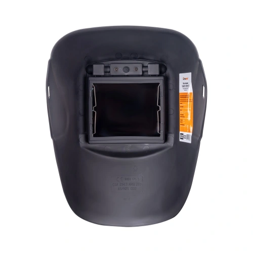 Маска сварщика ГЛАДИАТОР "черная" С5  (пр-во FoxWeld) с откидным стеклом купить в Москве с доставкой по всей России | ProtosMarket.ru