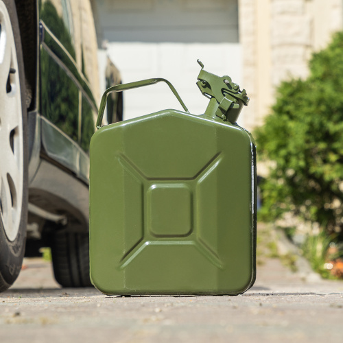 Канистра для топлива, металлическая, толщина стенок 0,8мм, 5 литров купить в Москве с доставкой по всей России | ProtosMarket.ru