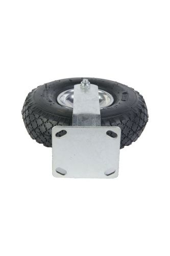 Колесо пневматическое резиновое 260 мм PRF 85 неповоротное на кронштейне купить в Москве с доставкой по всей России | ProtosMarket.ru