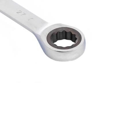 Ключ комбинированный трещоточный, 27 мм, CrV, зеркальный хром Matrix купить в Москве с доставкой по всей России | ProtosMarket.ru