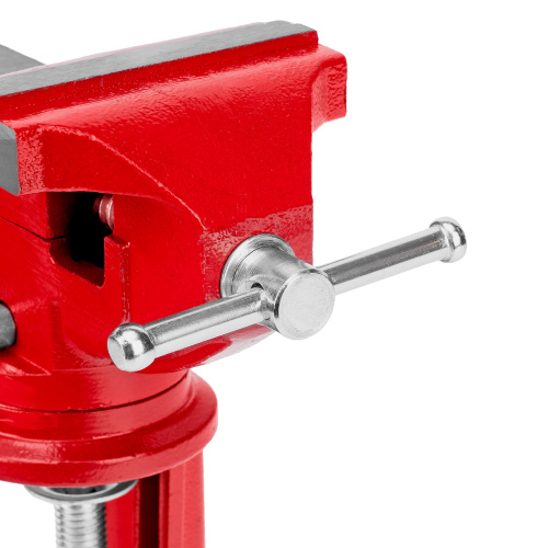 Тиски слесарные, 80 мм, настольные, поворотные, c наковальней MTX купить в Москве с доставкой по всей России | ProtosMarket.ru