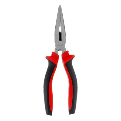 Длинногубцы прямые, 180 мм, хром-ванадий, двухкомпонентные рукоятки Matrix купить в Москве с доставкой по всей России | ProtosMarket.ru