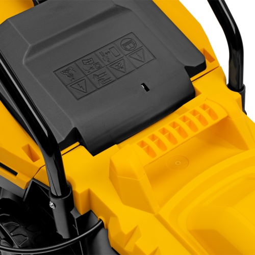 Газонокосилка электрическая GM-1100, 1100 Вт, шир. 32 см, 3 уров., травосб. 30 л Denzel купить в Москве с доставкой по всей России | ProtosMarket.ru