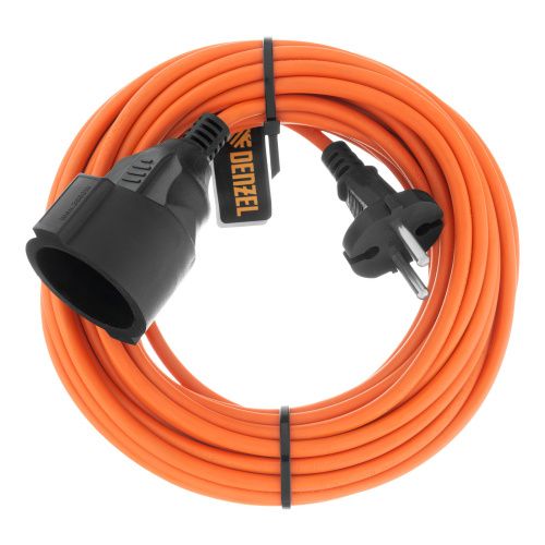 Удлинитель-шнур силовой Garden Series, б/з, ПВС, 10м, 1 розетка, 2 x 1 мм, Denzel купить в Москве с доставкой по всей России | ProtosMarket.ru