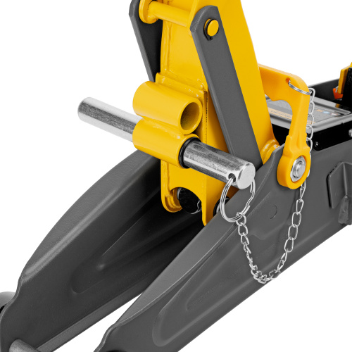 Домкрат гидравлический подкатной с фиксатором, 2 т, 130-330 мм Denzel купить в Москве с доставкой по всей России | ProtosMarket.ru