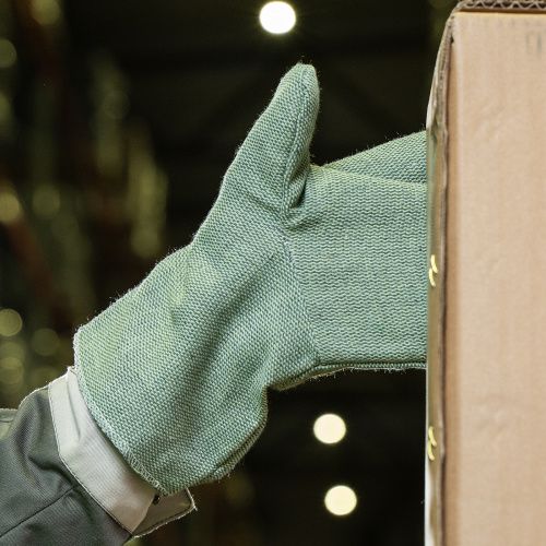 Рукавицы брезентовые огнеупорные, одинарный наладонник, 2 размер Сибртех купить в Москве с доставкой по всей России | ProtosMarket.ru