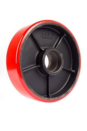 Колесо полиуретановое 180х50 мм без подшипника для тележек гидравлических BF/DF-III/RHP/AC/DF/CW2 купить в Москве с доставкой по всей России | ProtosMarket.ru