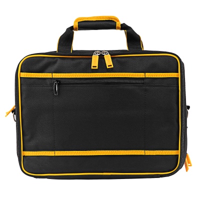 Сумка для инструмента, 400х170х300 мм, 3 отделения, 28 карманов, наплечный ремень// Denzel купить в Москве с доставкой по всей России | ProtosMarket.ru