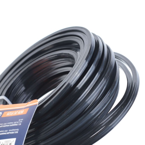 Леска D 4,0 мм L 12 м (квадрат, черная) купить в Москве с доставкой по всей России | ProtosMarket.ru