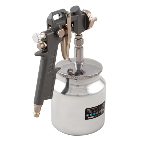 Набор пневмоинструмента, 5 предметов, быстросъемное соединение, краскораспылитель с нижним бачком// Matrix купить в Москве с доставкой по всей России | ProtosMarket.ru