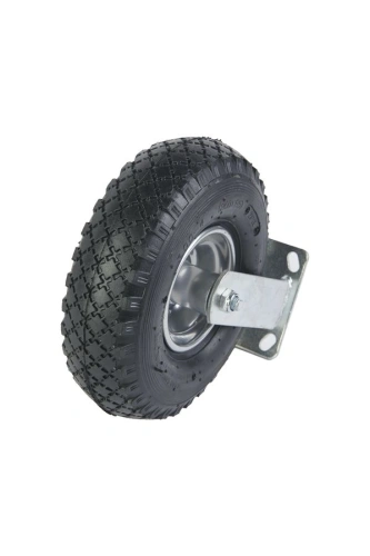 Колесо пневматическое резиновое 260 мм PRF 85 неповоротное на кронштейне купить в Москве с доставкой по всей России | ProtosMarket.ru