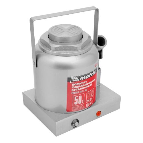 Домкрат гидравлический бутылочный, 50 т, высота подъема 240-370 мм Matrix купить в Москве с доставкой по всей России | ProtosMarket.ru
