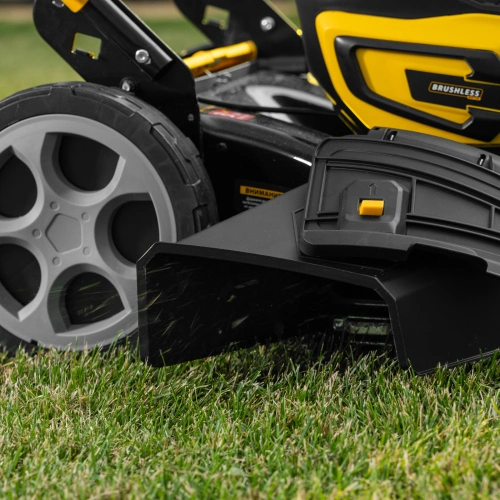 Газонокосилка аккумуляторная бесщет. DLM-460, 460 мм, травосб. 65 л., Li-Ion, 40 В Denzel купить в Москве с доставкой по всей России | ProtosMarket.ru