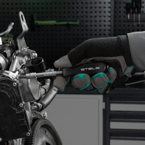 Набор инструментов, 1/4", Cr-V, S2, усиленный кейс, 47 предметов Stels купить в Москве с доставкой по всей России | ProtosMarket.ru