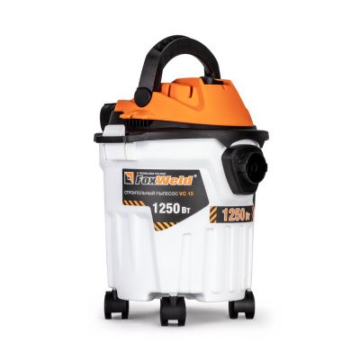 Строительный пылесос FoxWeld VC 15 купить в Москве с доставкой по всей России | ProtosMarket.ru
