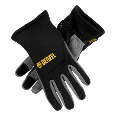 Перчатки универсальные, искусственный мех, работа с сенсорным экраном, размер 10 Denzel купить в Москве с доставкой по всей России | ProtosMarket.ru