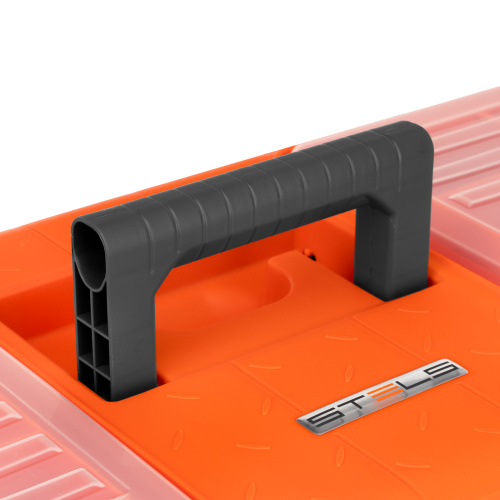 Ящик для инструмента с мет. замками 22", 560х285x235 мм Stels купить в Москве с доставкой по всей России | ProtosMarket.ru