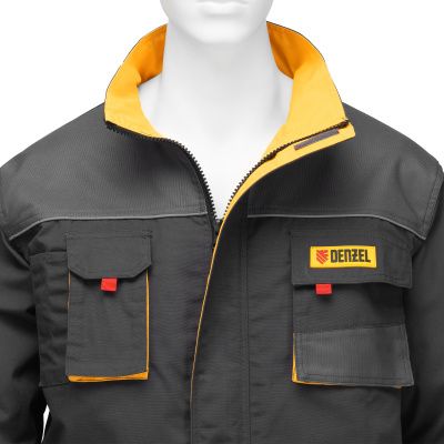 Куртка профессиональная рабочая, 65% полиэстер 35% хлопок, XXXL Denzel купить в Москве с доставкой по всей России | ProtosMarket.ru