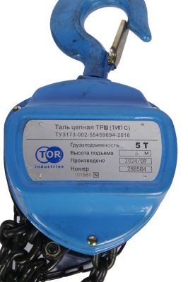 Таль ручная шестеренная TOR ТРШ C 5ТХ6M 4:1 PRO для тяжелых работ купить в Москве с доставкой по всей России | ProtosMarket.ru