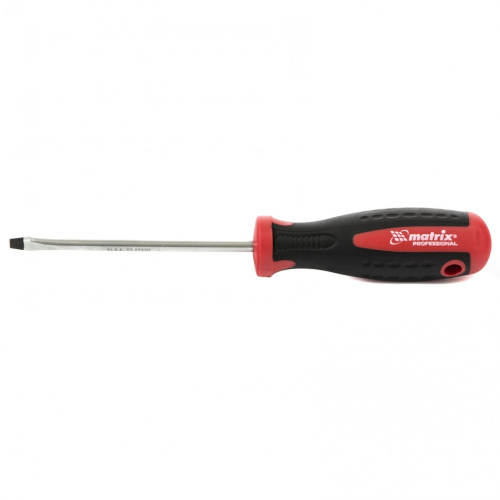 Отвертка Profi, SL5.5 х 100 мм, S2, двухкомпонентная рукоятка Matrix купить в Москве с доставкой по всей России | ProtosMarket.ru