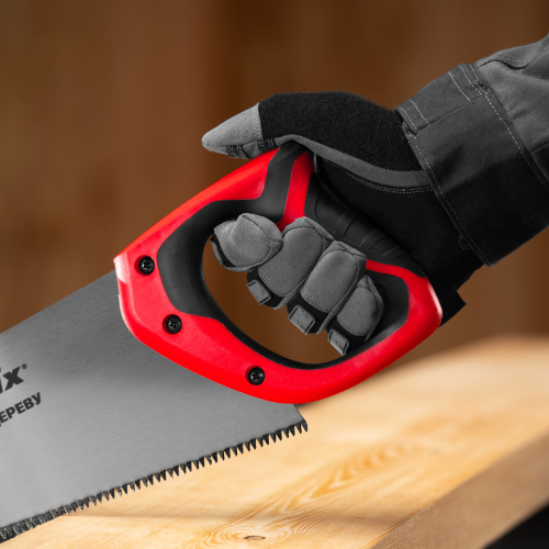 Ножовка по дереву, 500 мм, 7-8 TPI, зуб-3D, каленый зуб, двухкомпонентная рукоятка Matrix купить в Москве с доставкой по всей России | ProtosMarket.ru